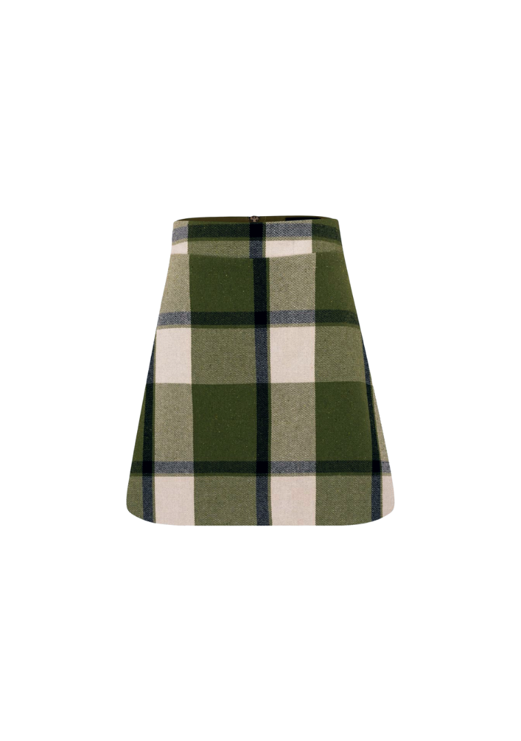 Saia Babi Alfaiataria Quebec Verde ammis moda