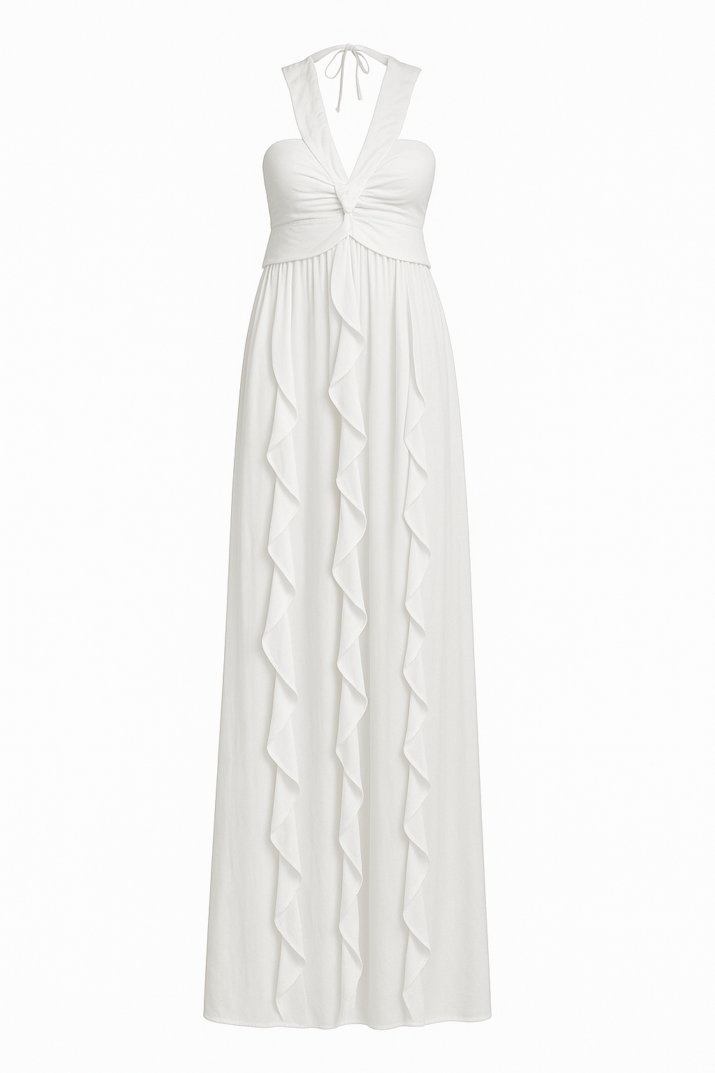 VESTIDO VENEZA COM BABADO