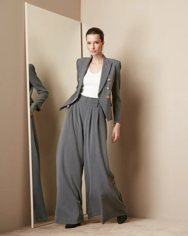 Blazer Italy Storm Gray ammis moda