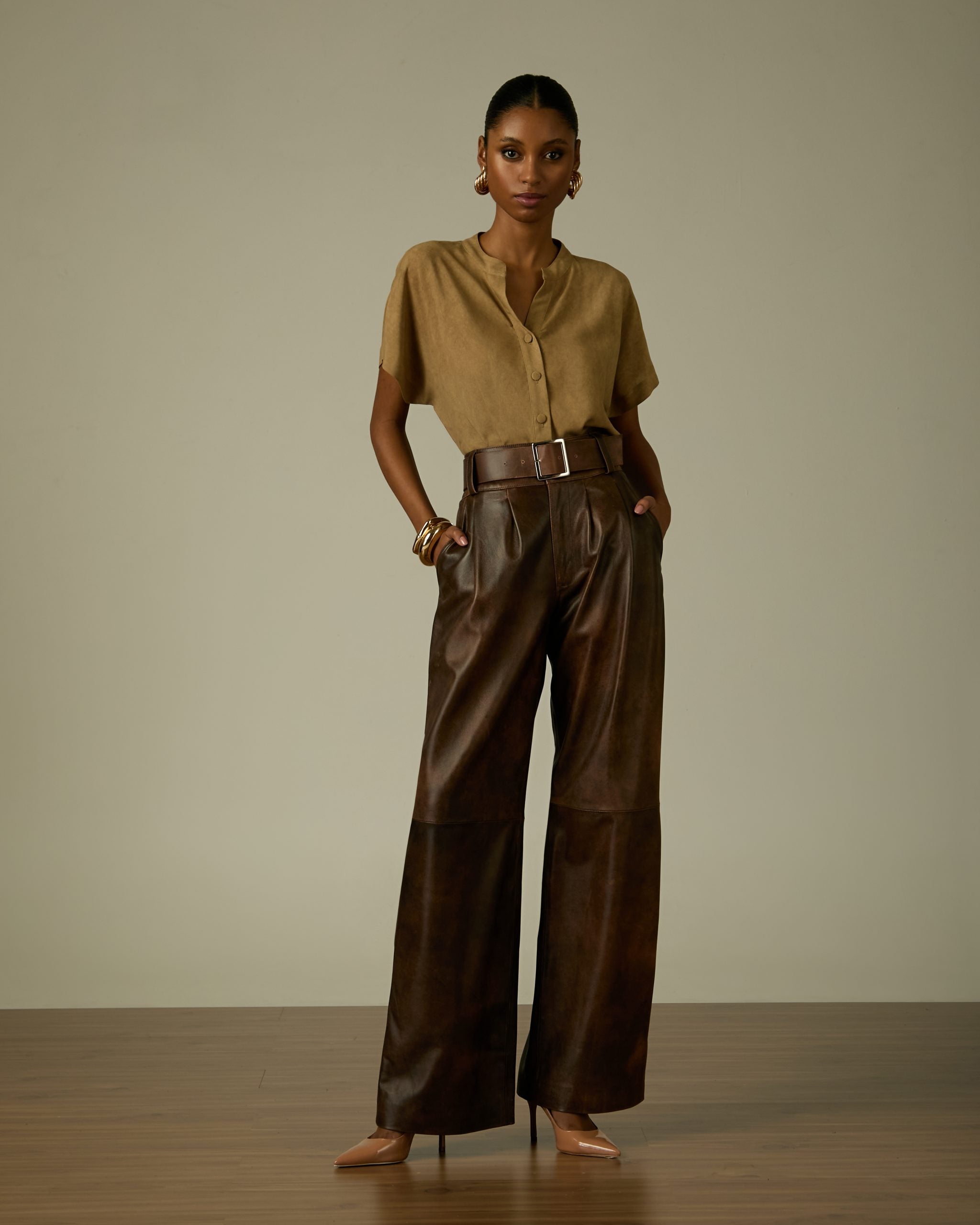 blusa elis sand ammis