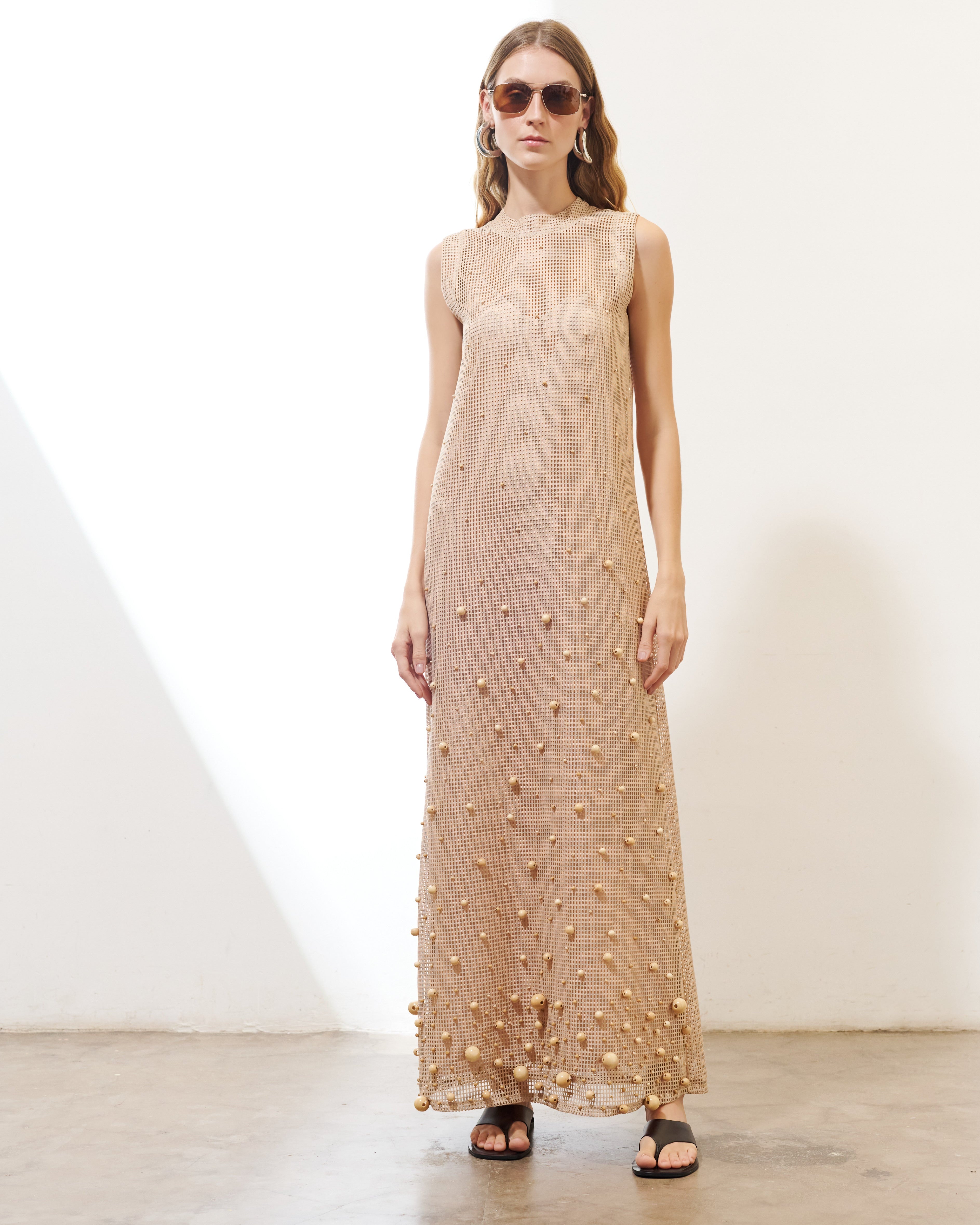 VESTIDO NAPOLES BORDADO AMMIS MODA