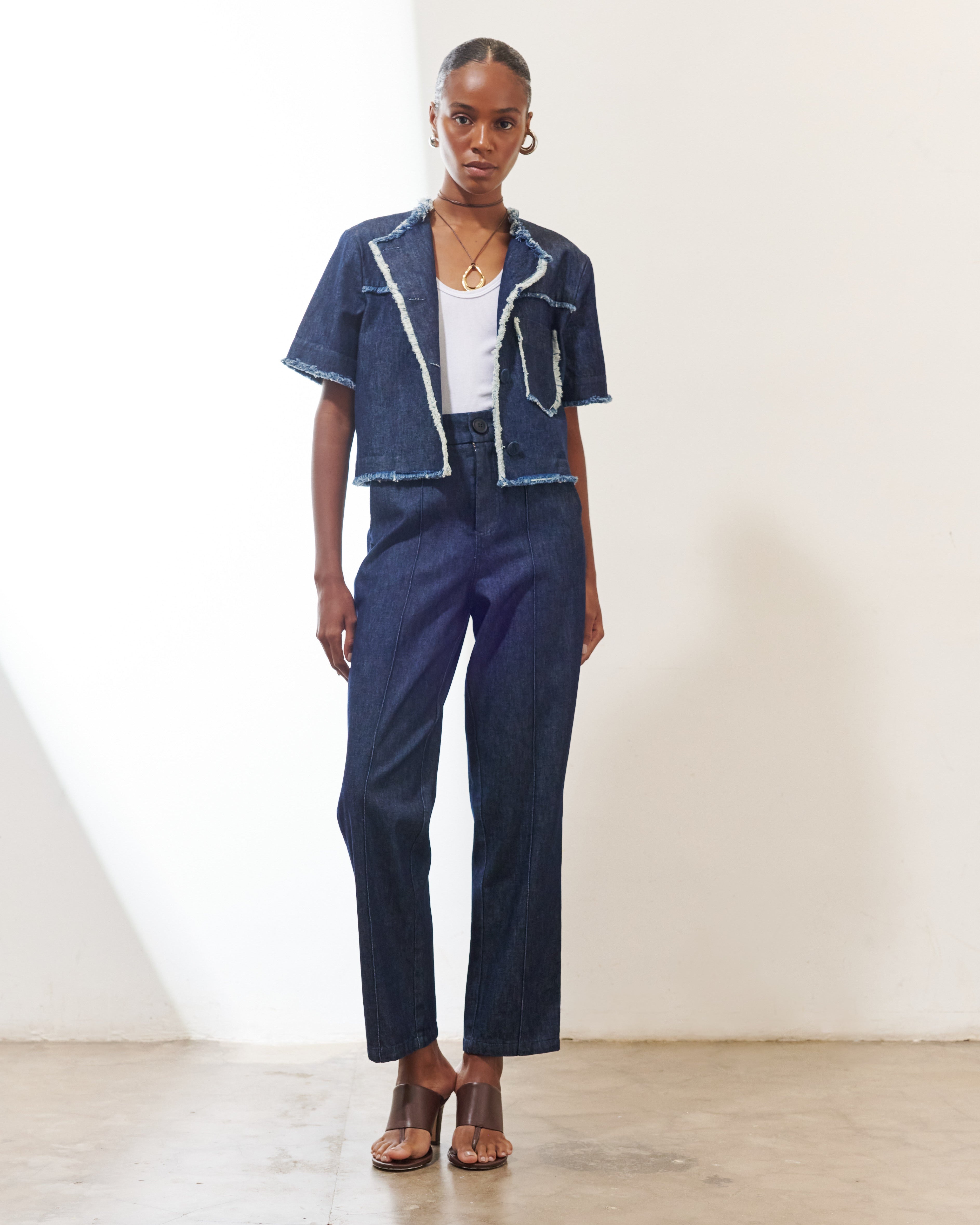 CAMISA FLORENÇA JEANS AZUL