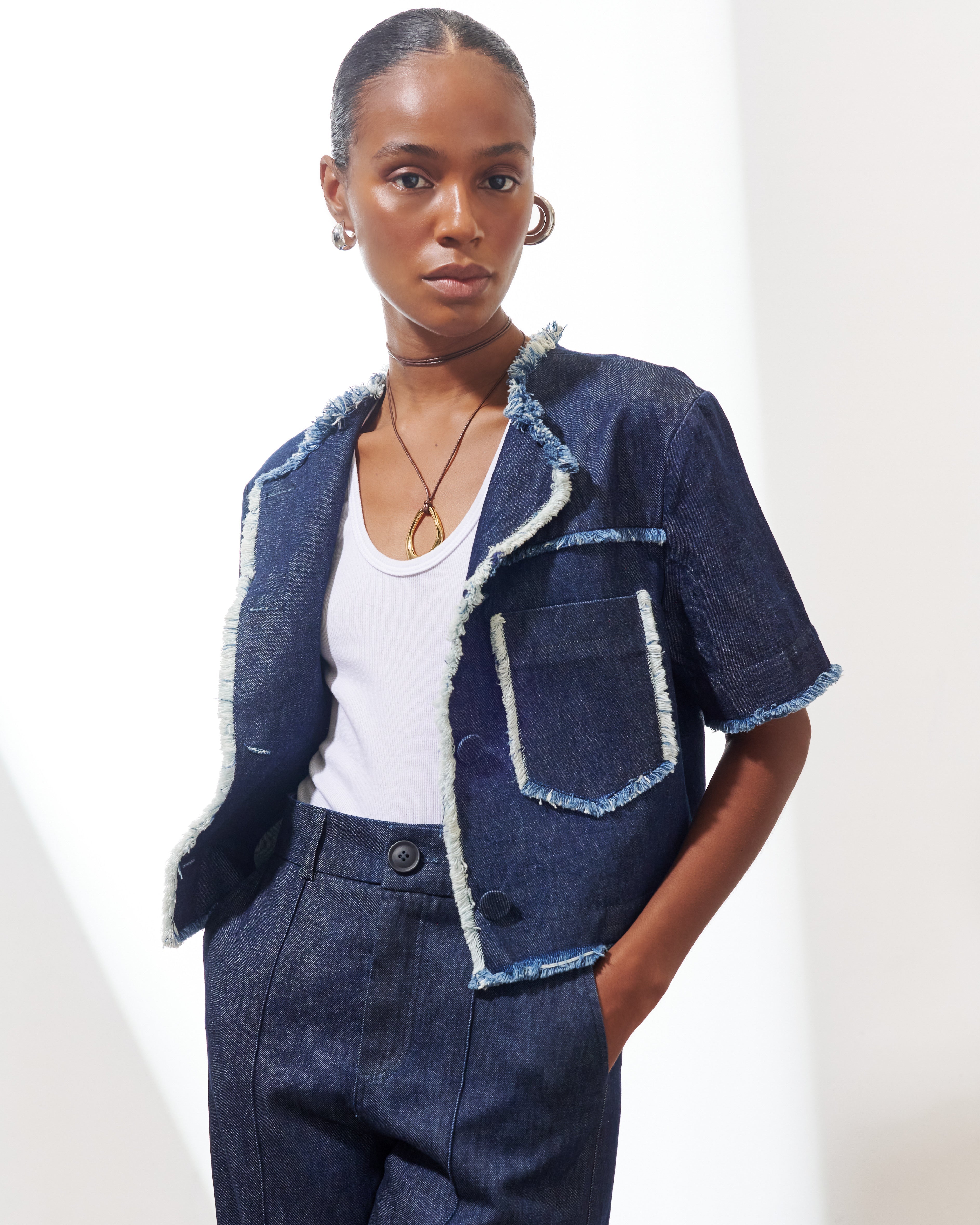 CAMISA FLORENÇA JEANS AZUL