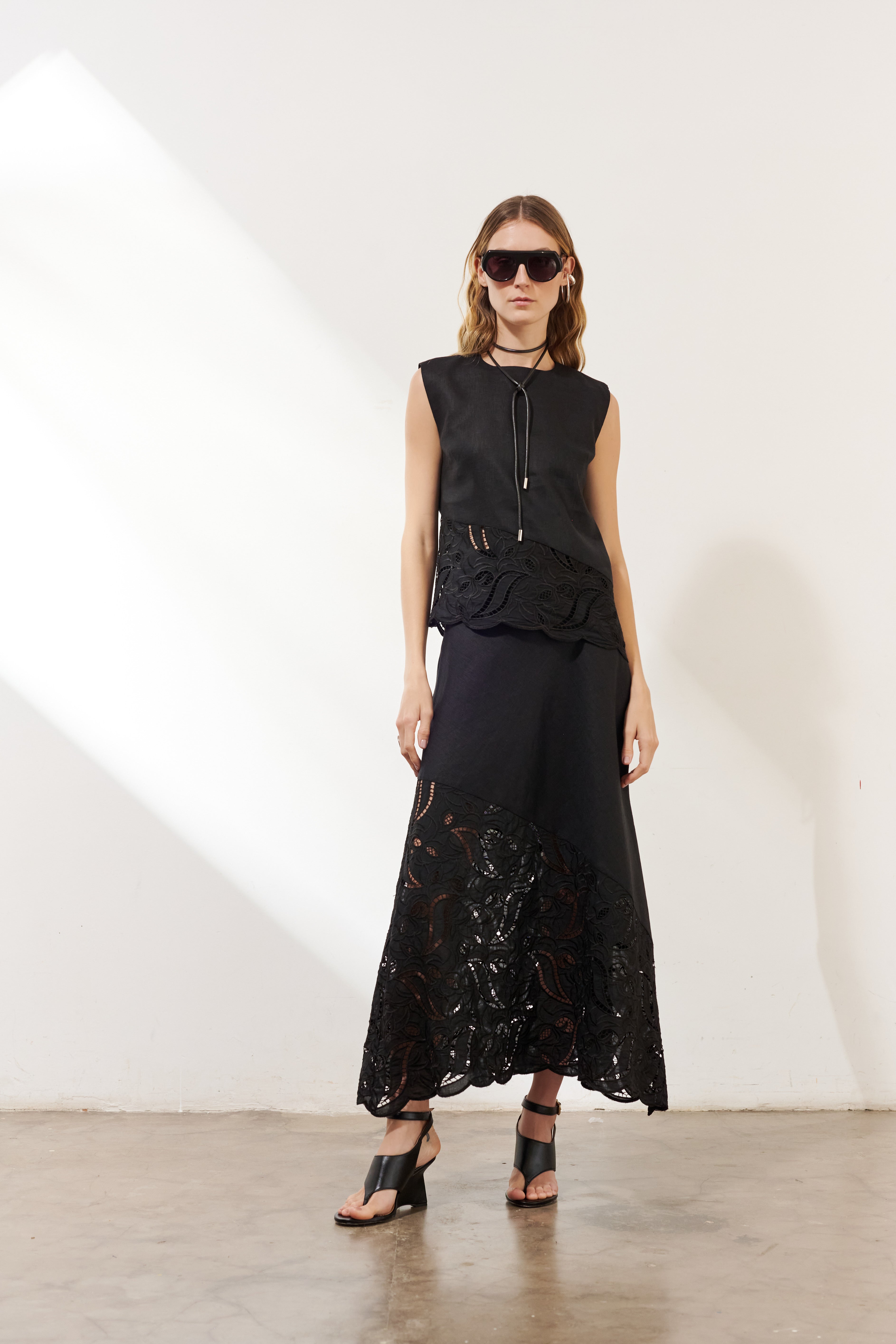 SAIA POSITANO COM RENDA AMMIS MODA