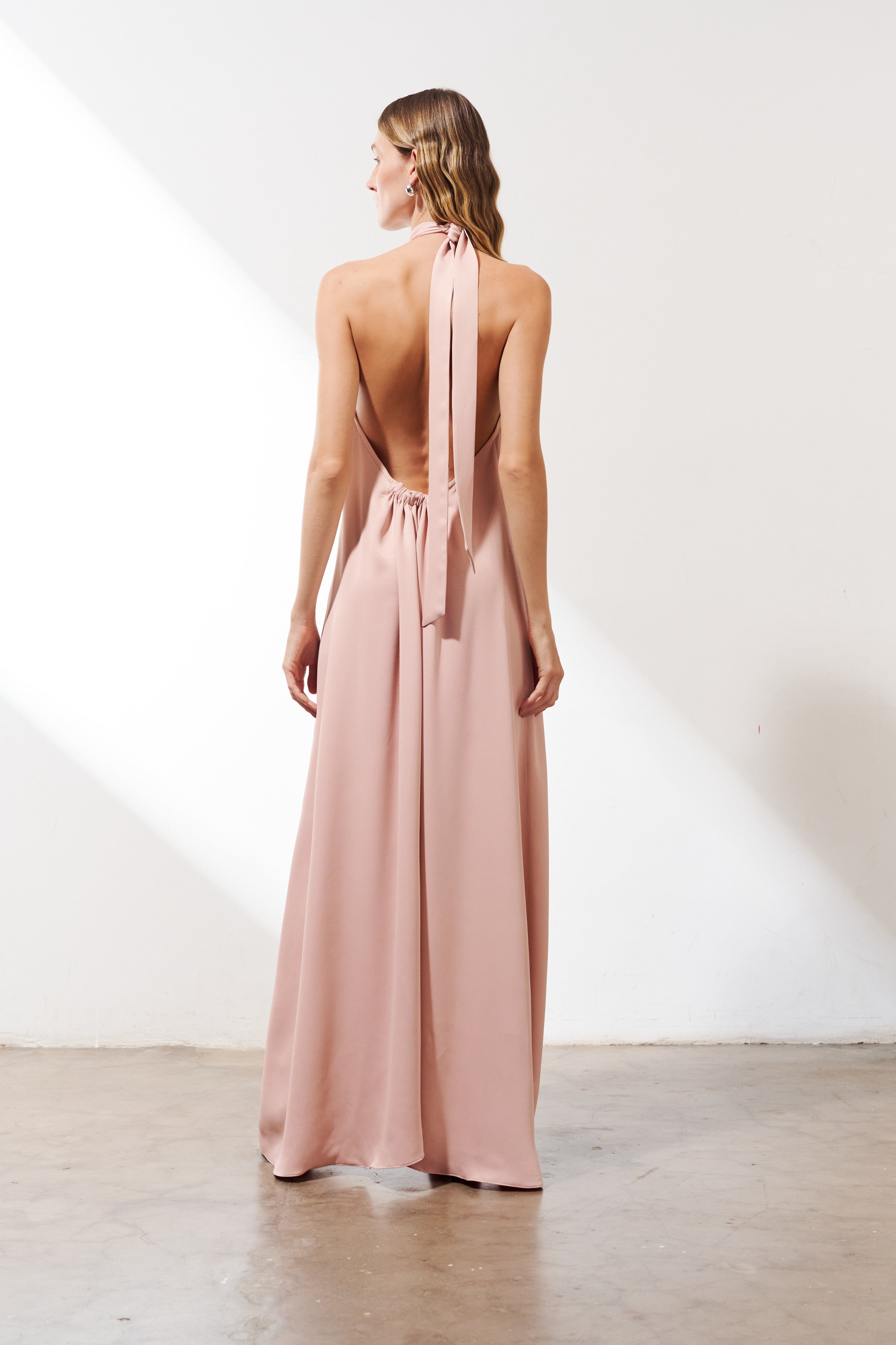 VESTIDO LA CONCHA ROSA AMMIS MODA