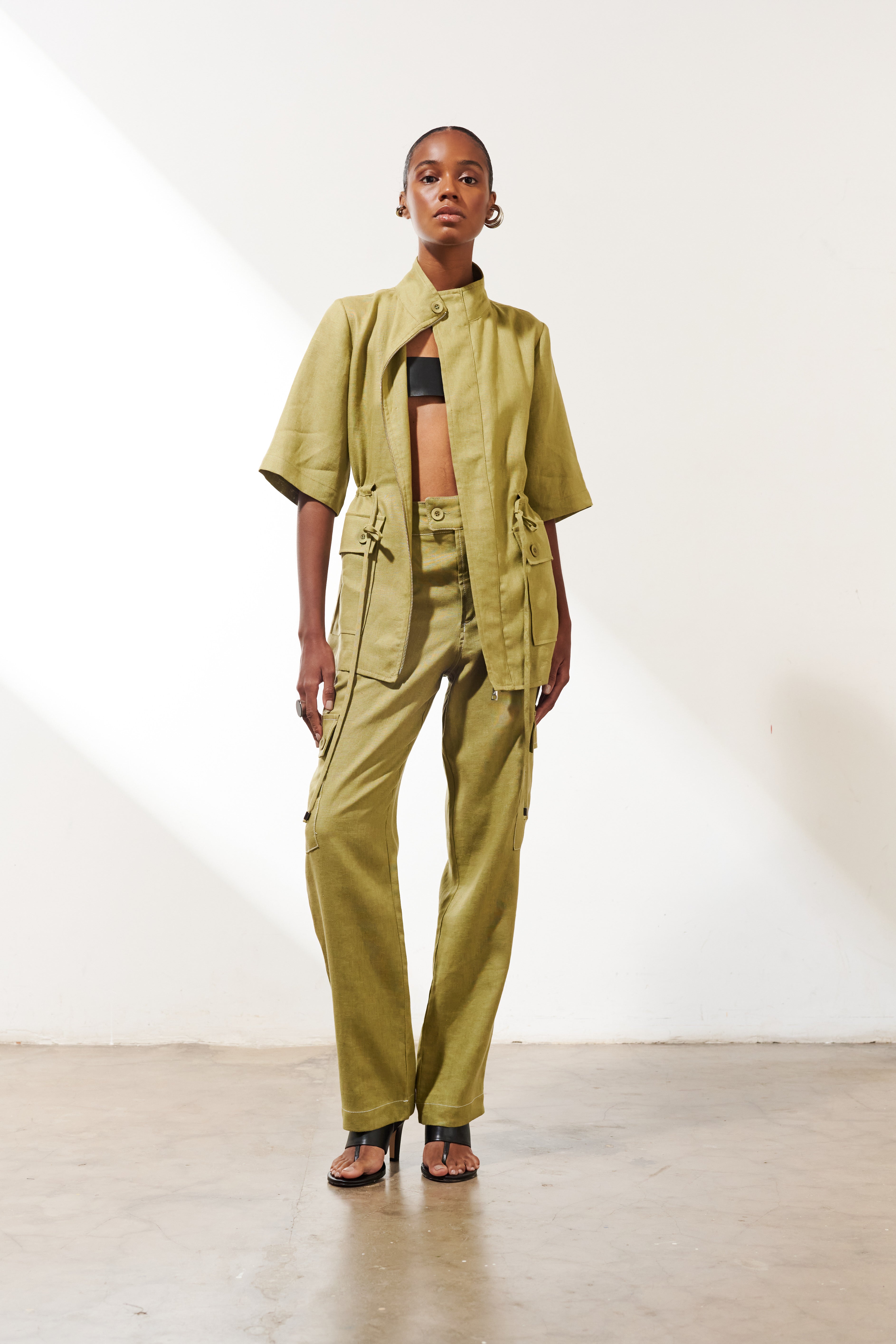 PARKA PORTOFINO VERDE AMMIS MODA