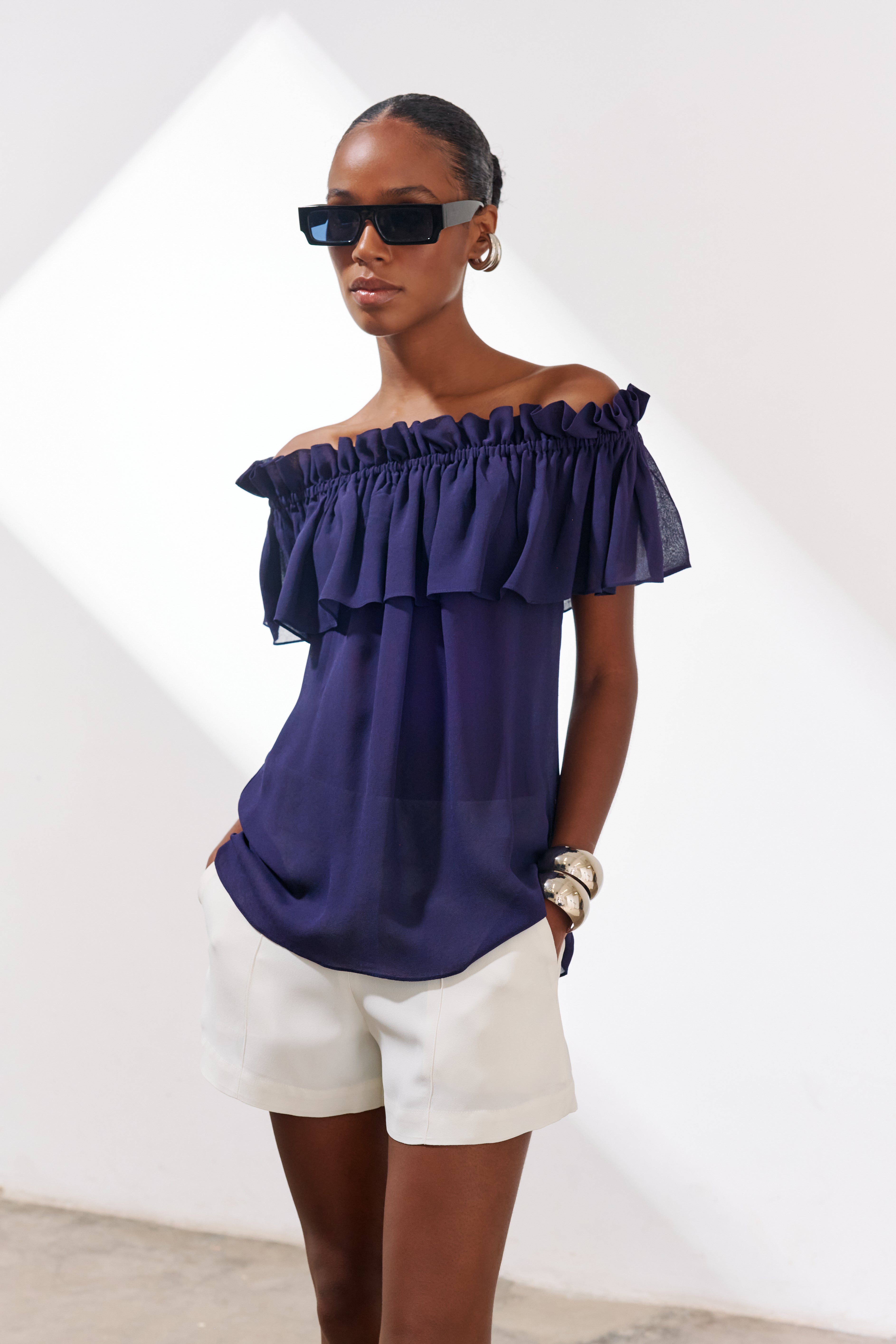  blusa Veneza Ammis ombro a ombro 