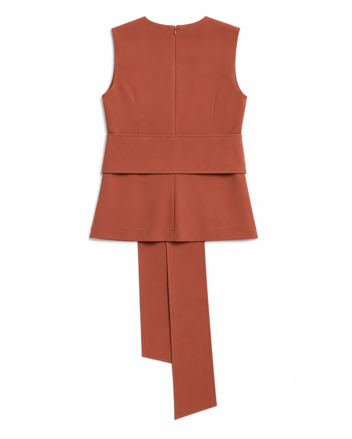 Blusa feminina com faixa removível para amarração na cintura AMMIS