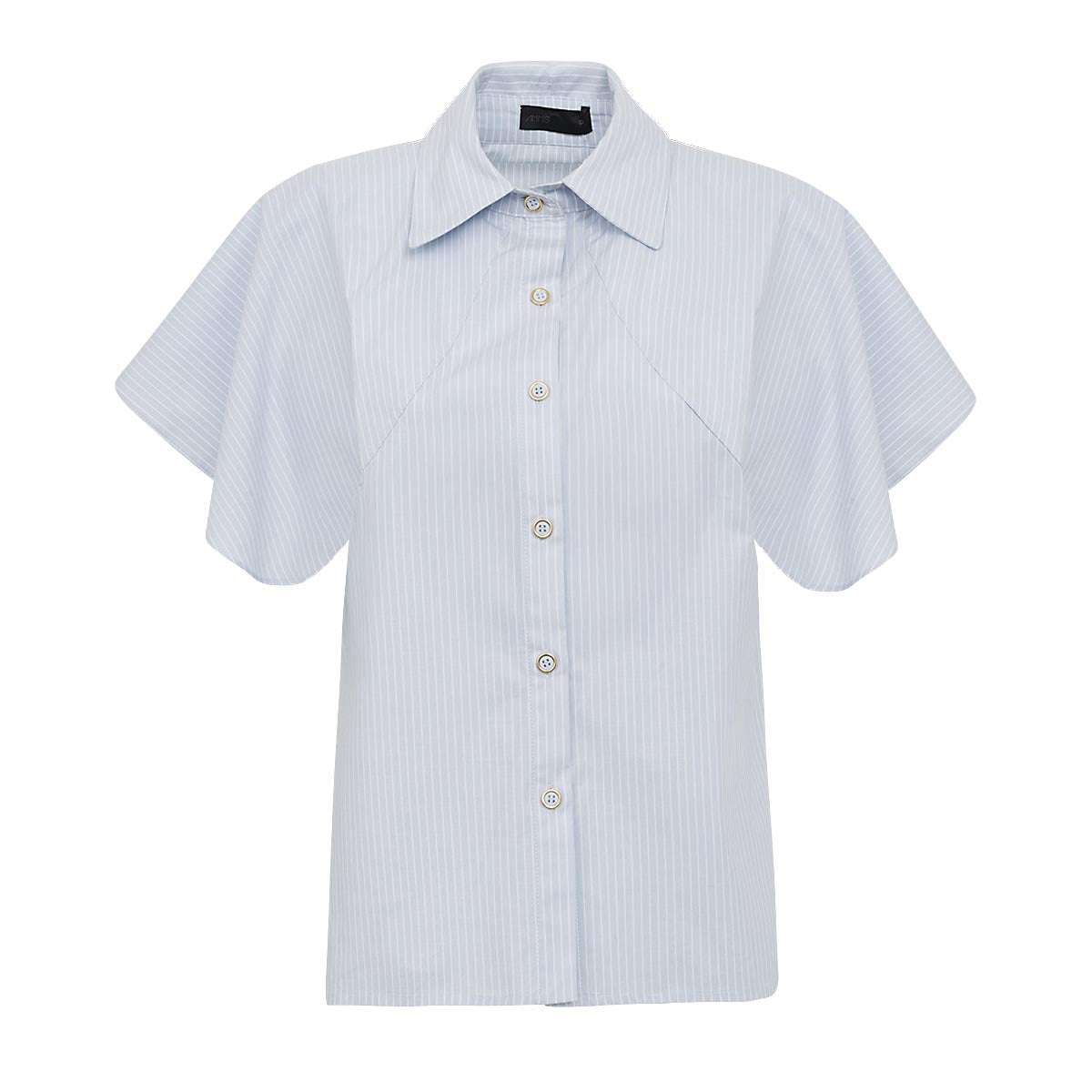 CAMISA CAPRI MANGA CURTA LISTRADA