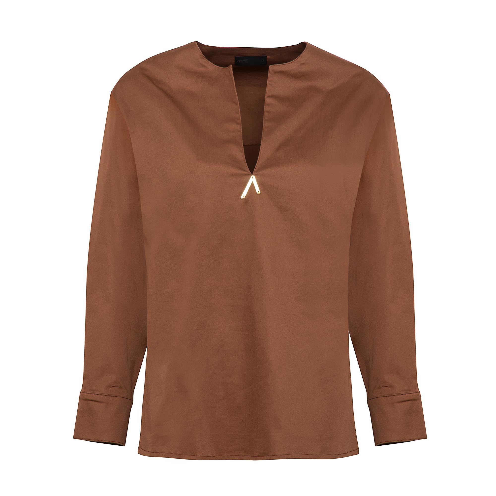 camisa logan café ammis