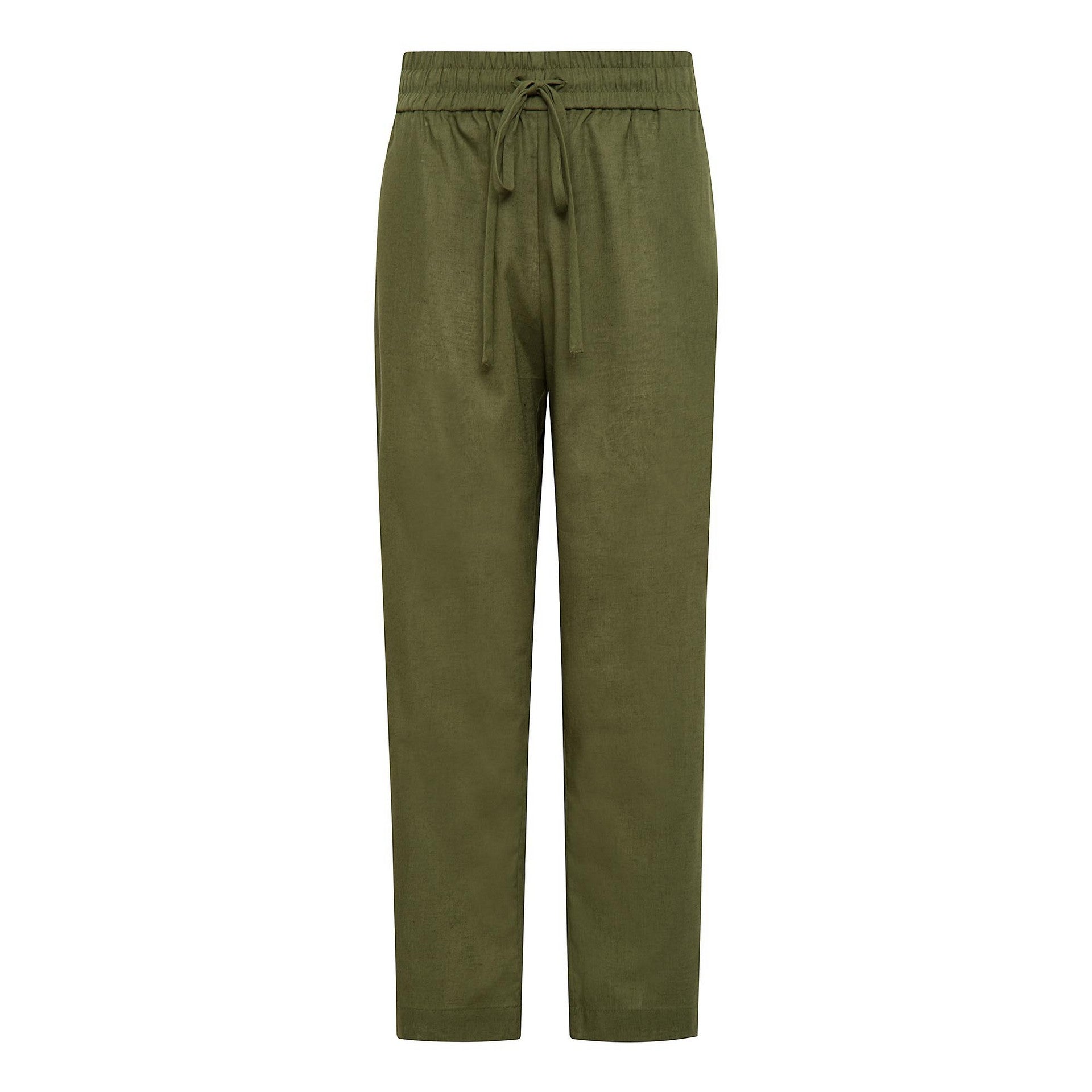 Calça Aime Oliva Ammis Moda