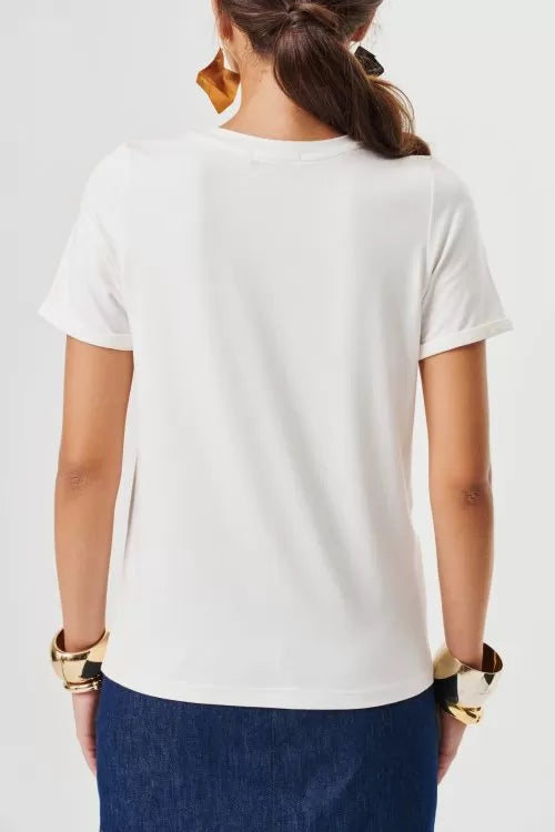 Blusa Heloisa Malha Off ammis moda