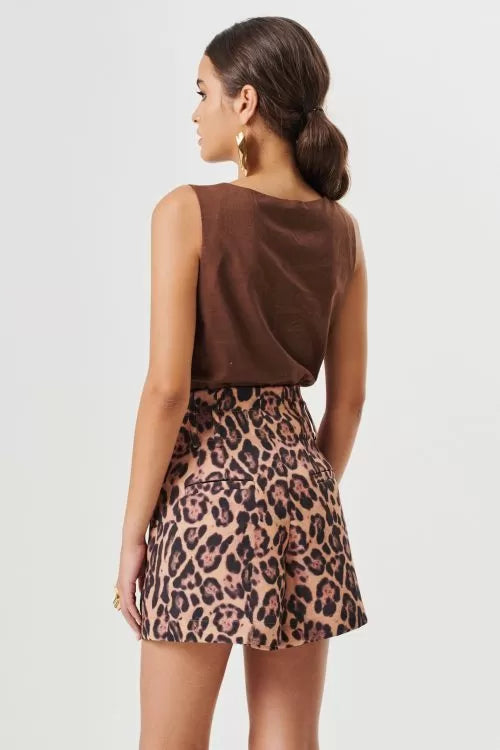 Blusa Leila Café ammis moda