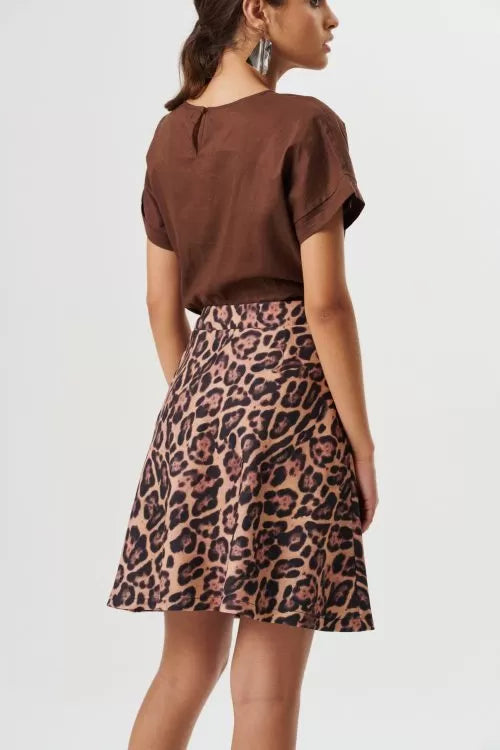 Blusa Lary Café ammis moda