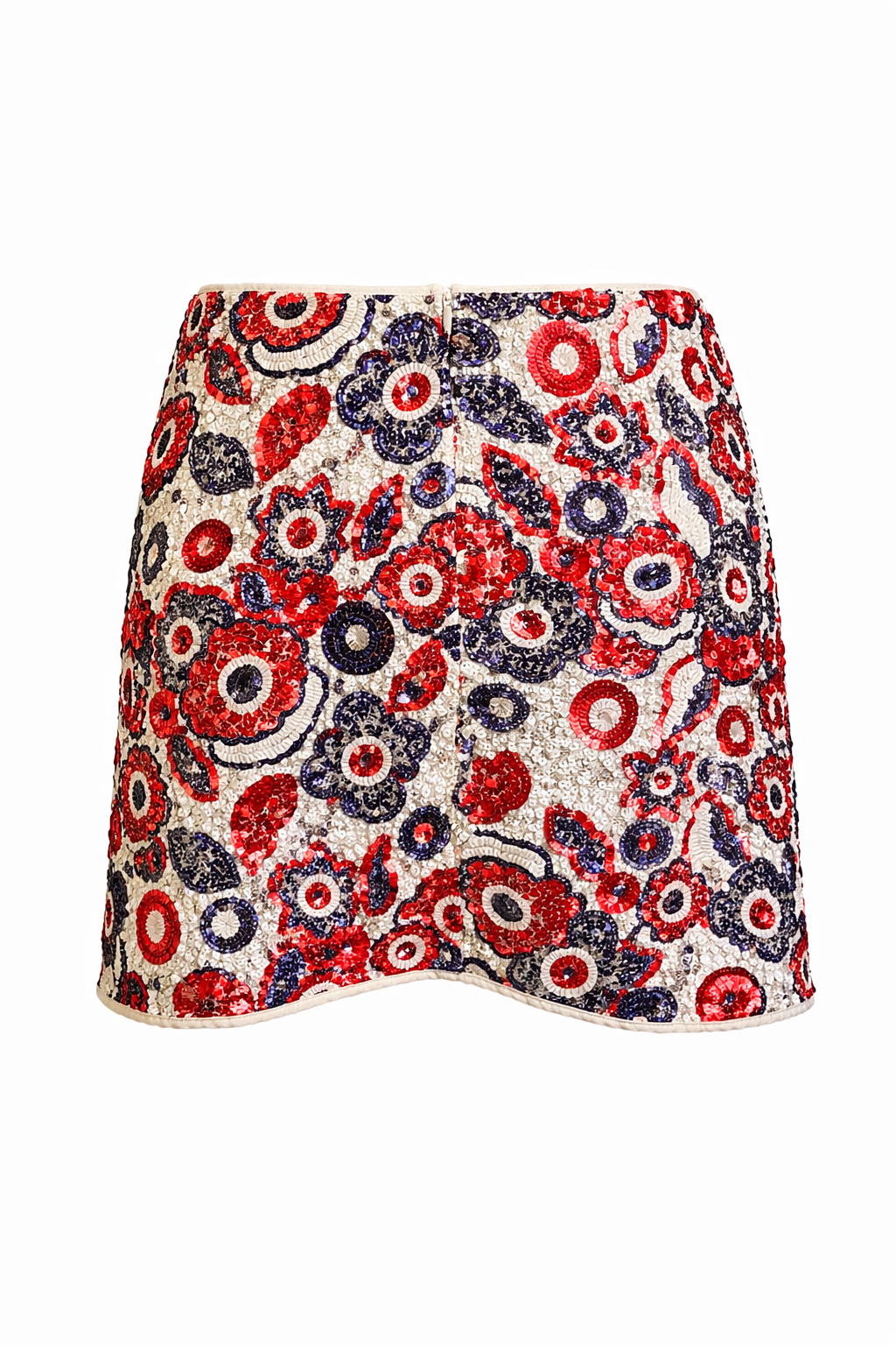 SAIA SARGO CURTA BORDADA