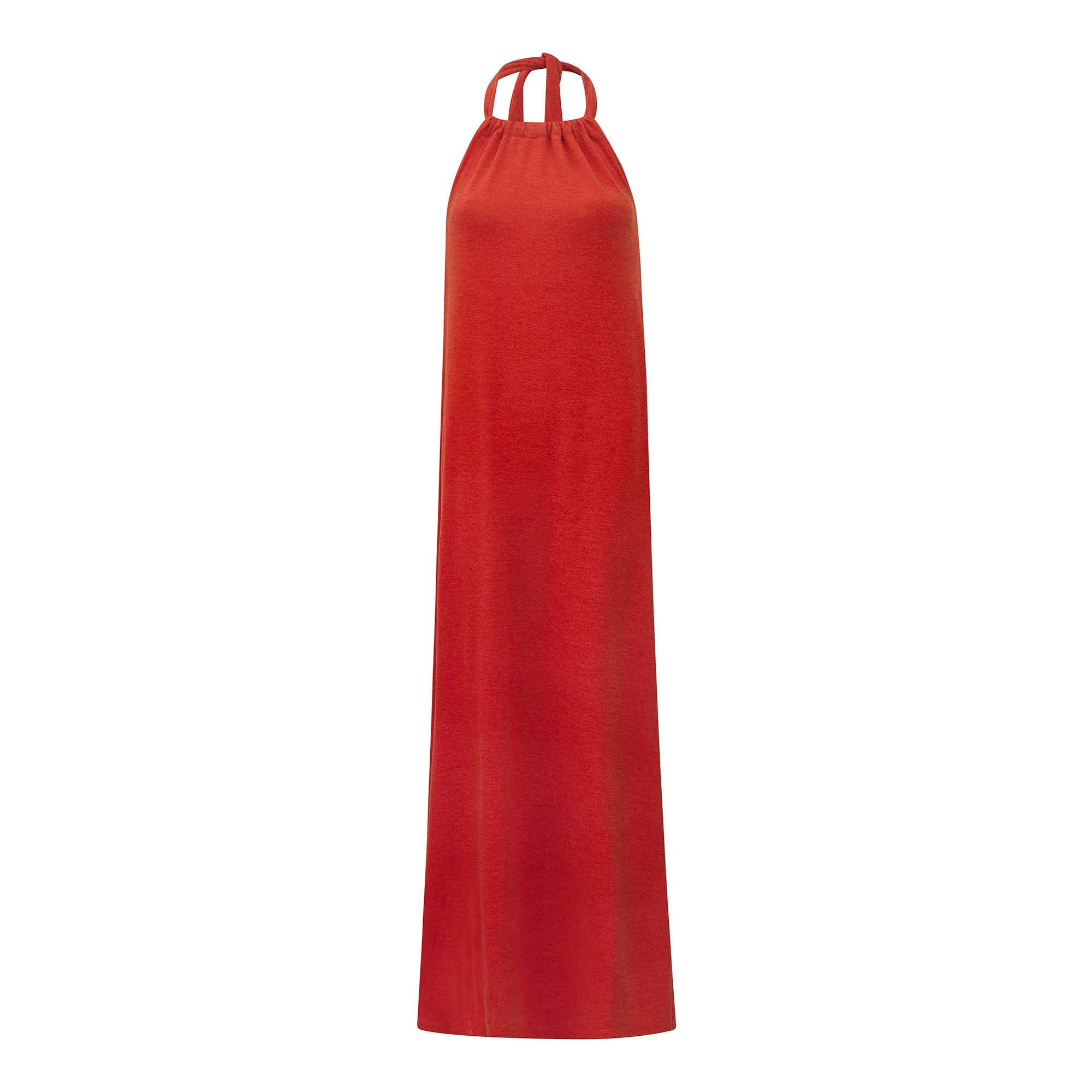 Vestido Alana Malha Coral ammis moda