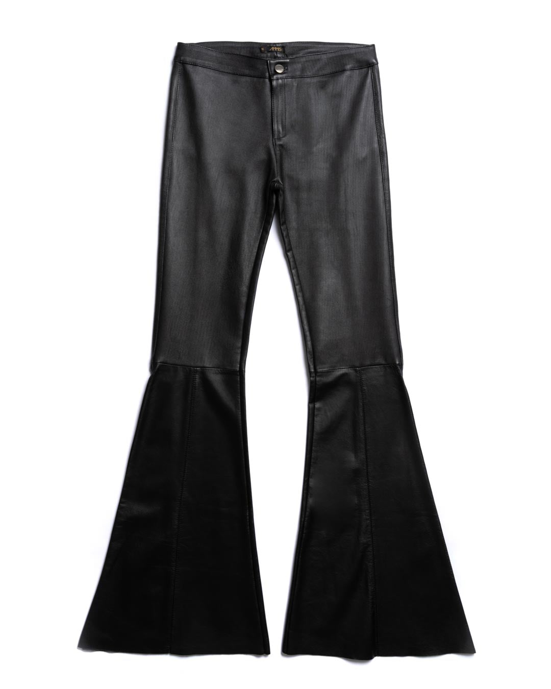 CALÇA TIMBURI COURO FLARE