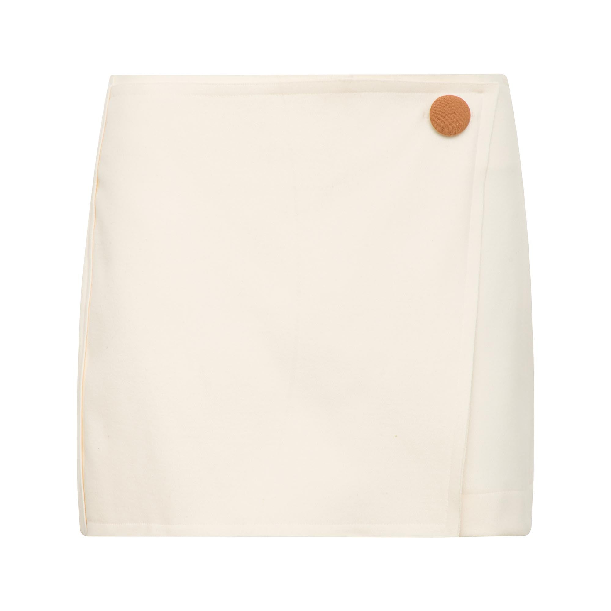 short saia britany vanilla ammis moda