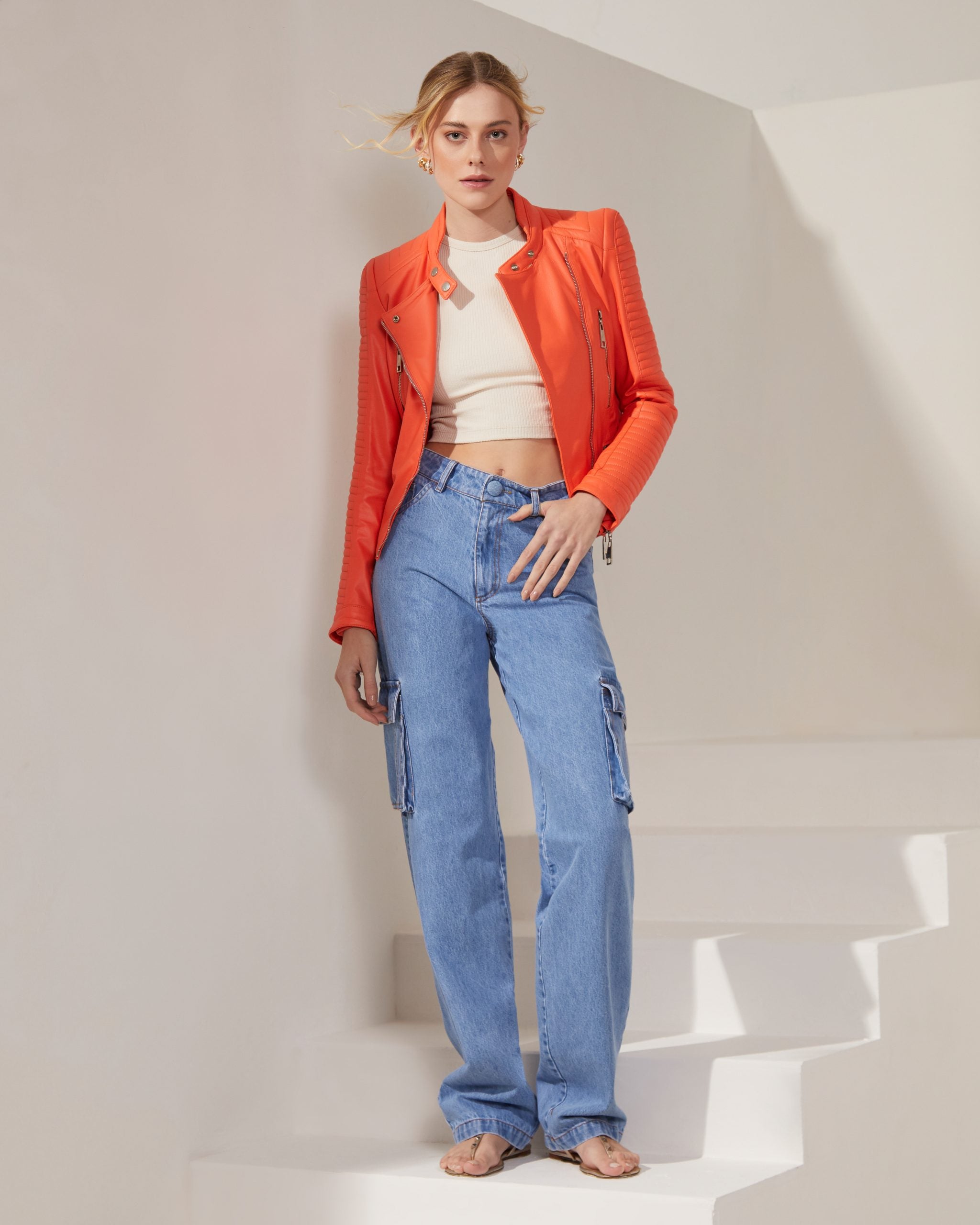 Calça Brunelli Jeans Claro ammis moda