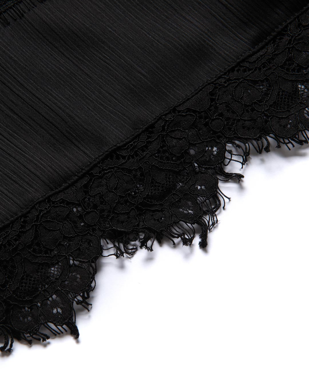 blusa feminina com renda e laço