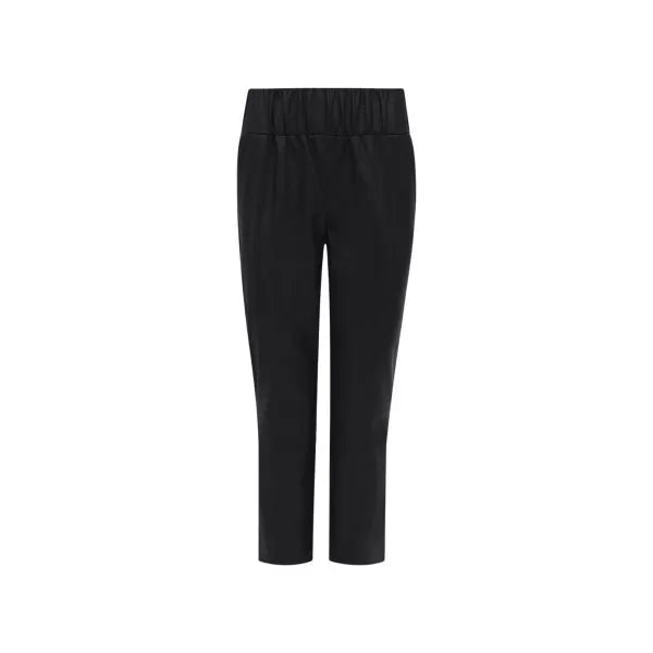 Calça Fierce Couro Preto ammis moda