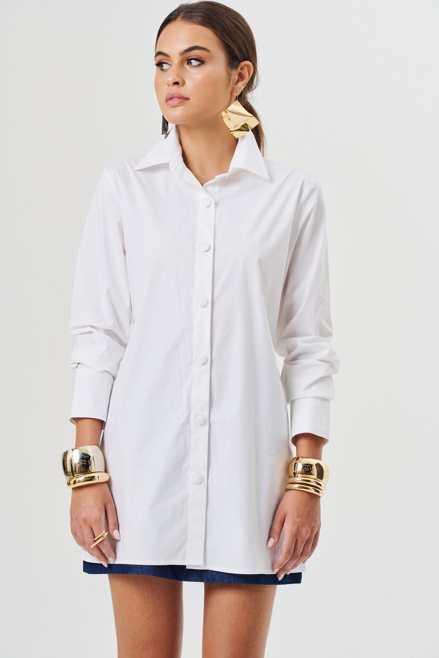 Camisa Kenia Tricoline Off