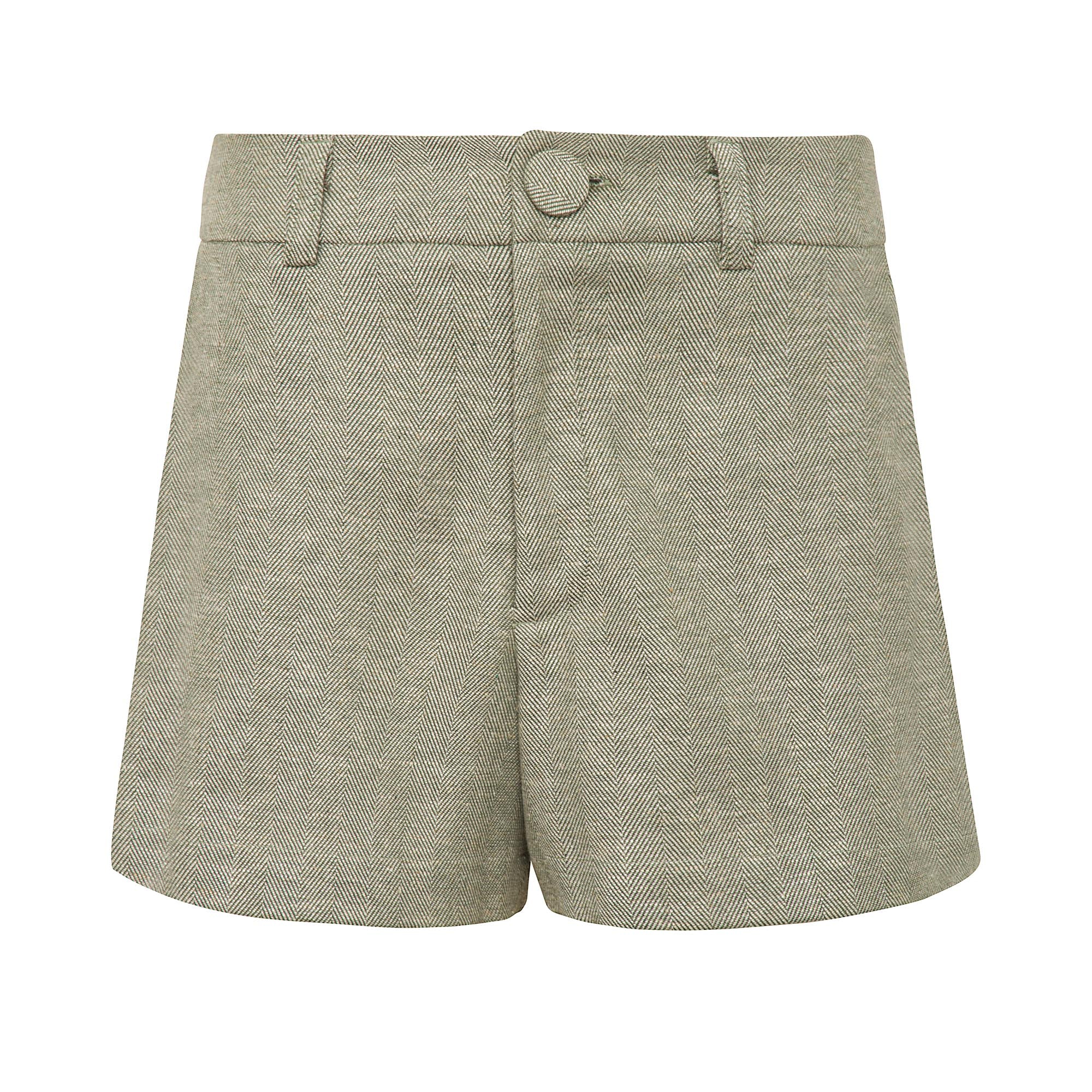 short lolla essence green ammis moda