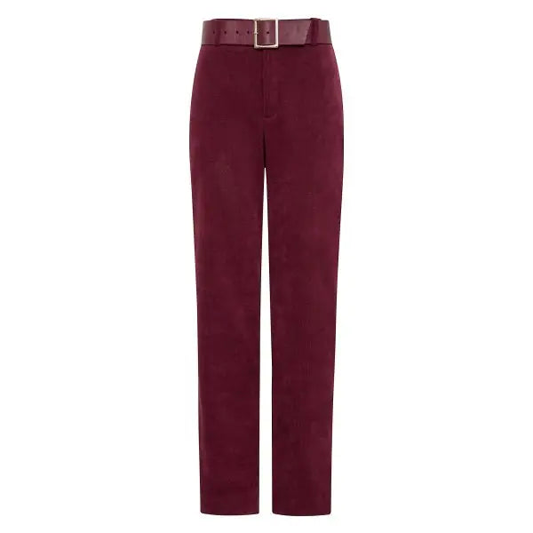 calca olivia purple ammis moda