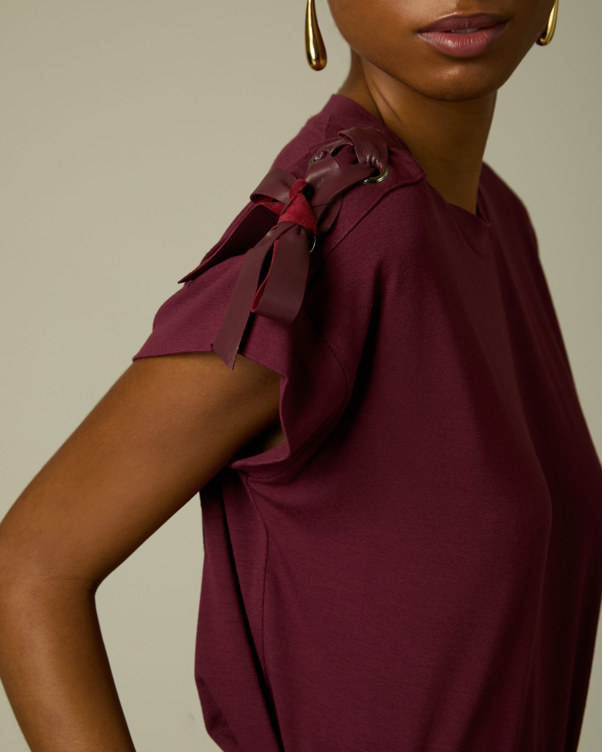 blusa sofia purple ammis moda