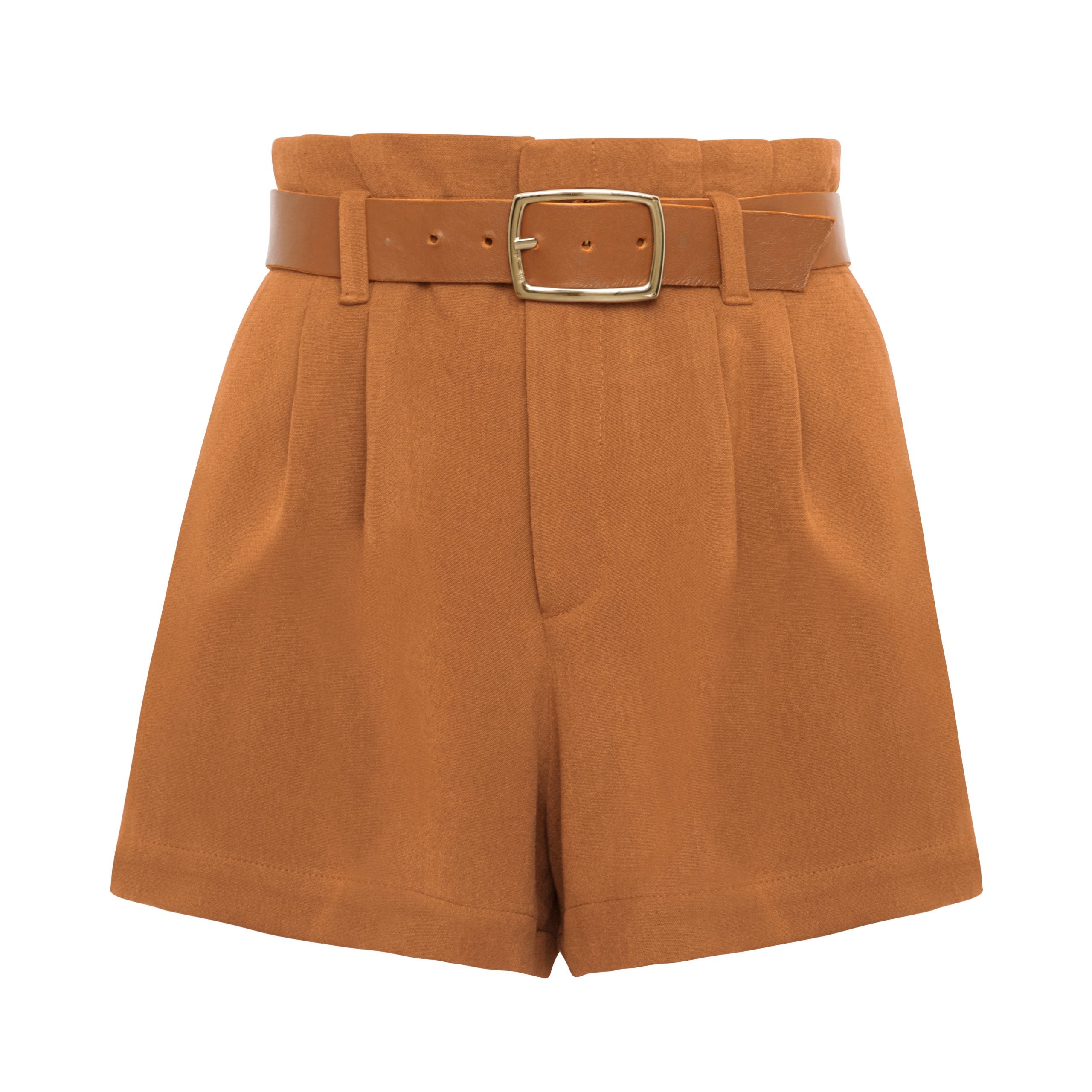 short tiffany caramelo ammis moda