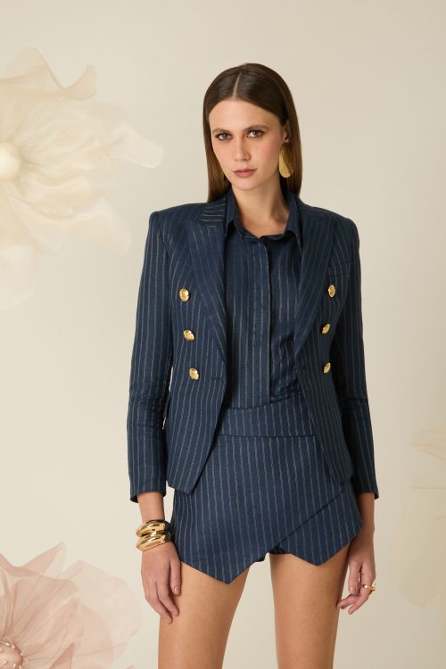 BLAZER ITALY GOLD STRIPE